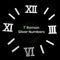 1 inch Roman number With Stick Silver